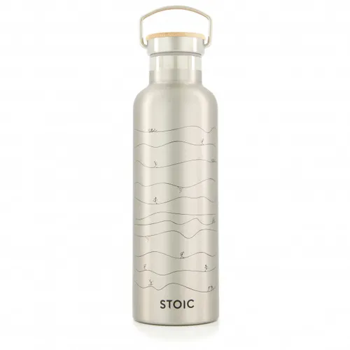 Stoic - Insulated Stainless Steel BottleSt. - Insulated bottle size 750 ml, sand