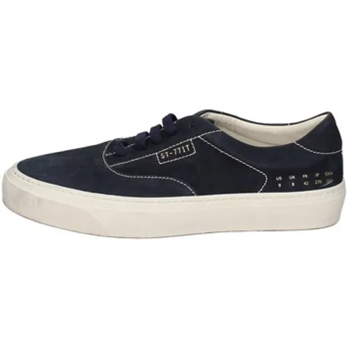 Stokton  EY139  men's Trainers in Blue