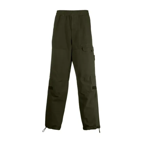 Stone Island , Cargo Pants with Elastic Waistband ,Green male, Sizes: