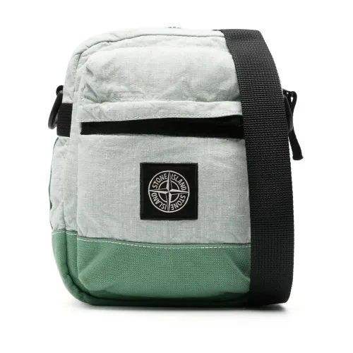 Stone Island , Compass-motif messenger bags ,Multicolor male, Sizes: ONE SIZE