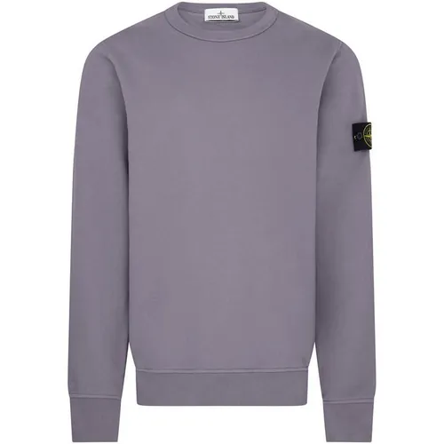 STONE ISLAND Crewneck Sweater - Purple