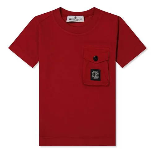 STONE ISLAND Junior Compass T-Shirt - Red
