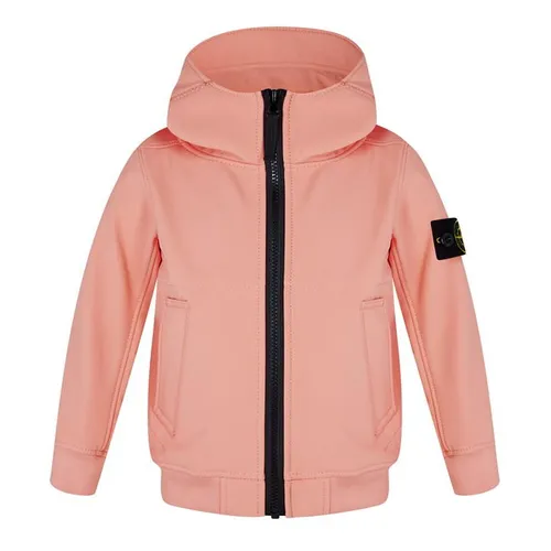 STONE ISLAND Junior Soft Shell Jacket - Pink