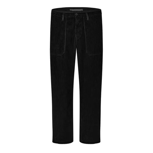 STONE ISLAND Loose Cord Trousers - Black