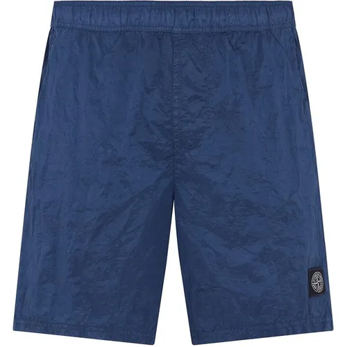 STONE ISLAND Nylon Met Swim Shorts - Blue
