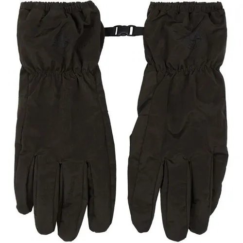 STONE ISLAND Nylon Metal Gloves - Black