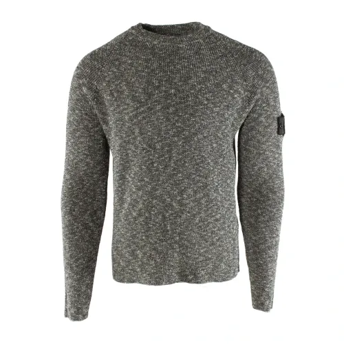 Stone Island , Shadow Sweater ,Gray male, Sizes: