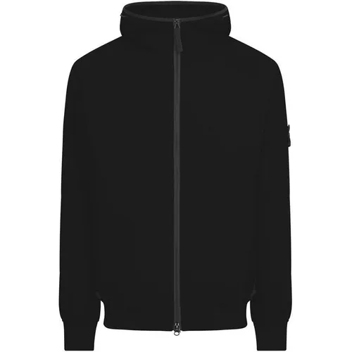STONE ISLAND Soft Shell Jacket - Black