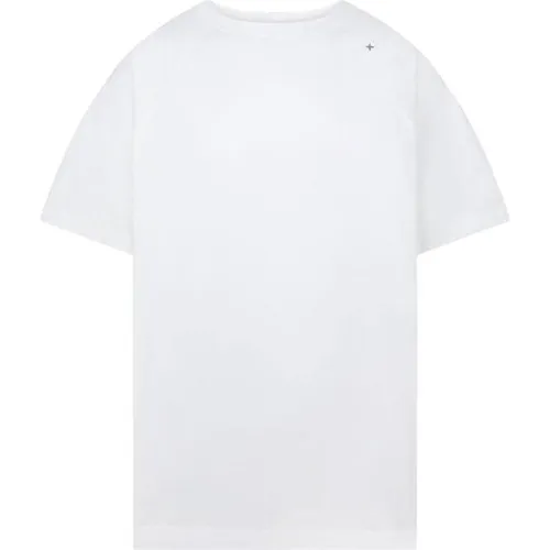 STONE ISLAND Stel Merc Short Sleeve Shirt - White
