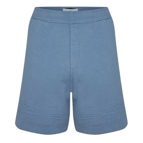 STONE ISLAND Stone Fleece Shorts Sn24 - Blue