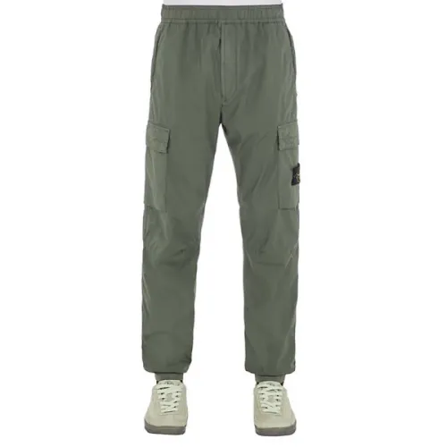 Stone Island , Stone Island 31303 Regular FIT Cargo Pants Musk ,Green male, Sizes: