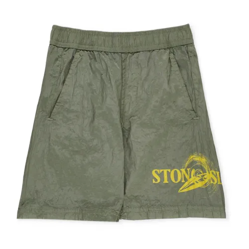 Stone Island , Stone Island Sea clothing Green ,Green male, Sizes: