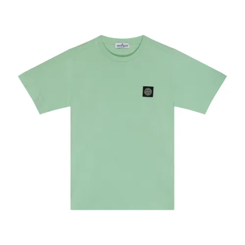 Stone Island , Stone Island T-shirts and Polos ,Green male, Sizes:
