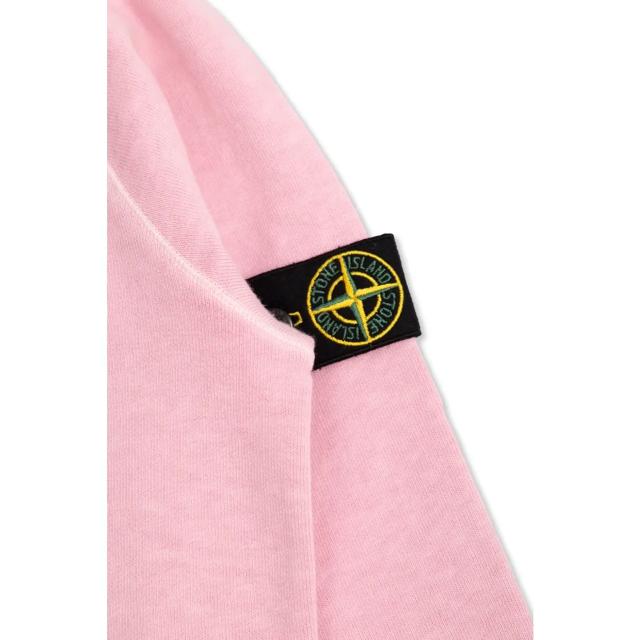 Stone Island , Sweatshirt with logo ,Pink female, Sizes: