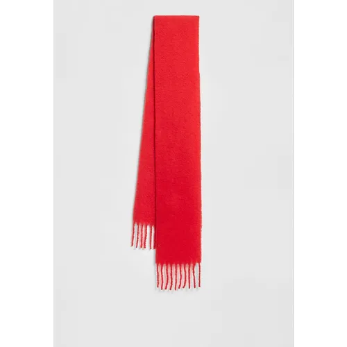Stradivarius Solid-coloured scarf  Red