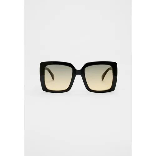 Stradivarius Square sunglasses with gradient lenses  Black