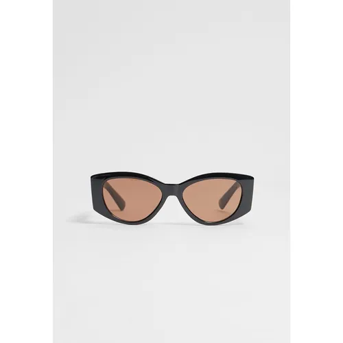 Stradivarius Sunglasses with a wide side resin frame  Black