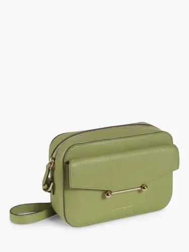 Strathberry Mosaic Leather Camera Bag - Olive - Female