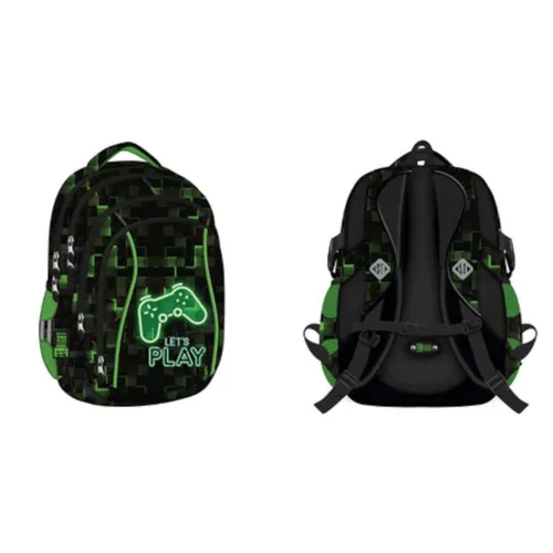 ST.RIGHT Unisex Kid's Dark Game School Backpack