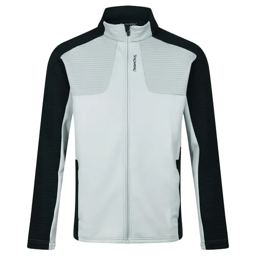Stromberg Men's Chest Quilted Hybrid Golf Jacket, Mens, Storm grey/jet black, Medium | American Golf