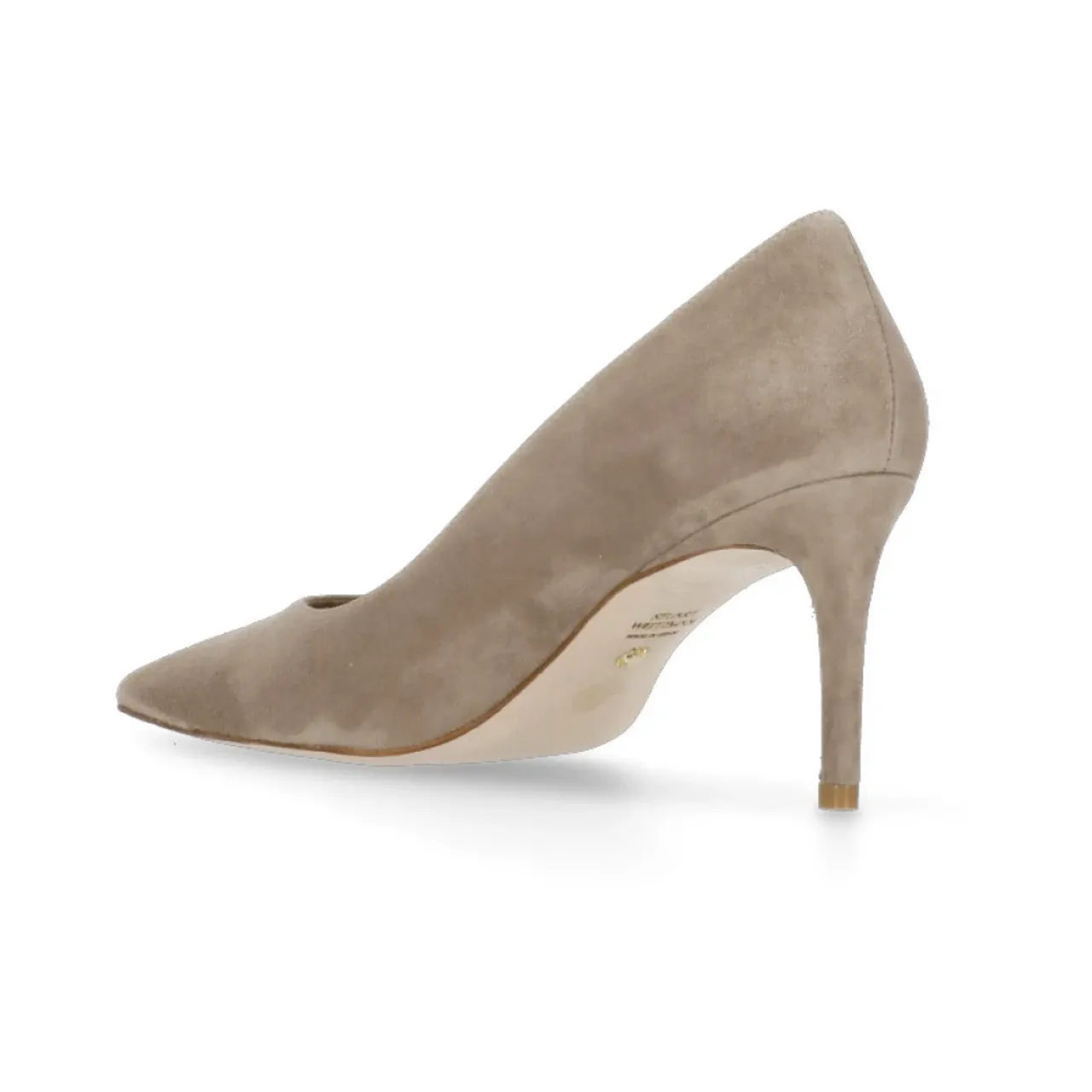Stuart Weitzman , Beige Suede Leather Stiletto Heel Shoes ,Beige female, Sizes: