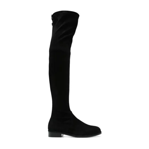 Stuart Weitzman , Black Ankle Boots for Women ,Black female, Sizes: