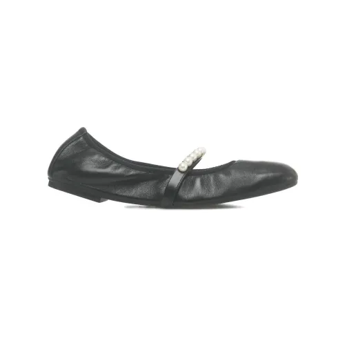 Stuart Weitzman , Black Ballerina Shoes for Women ,Black female, Sizes: