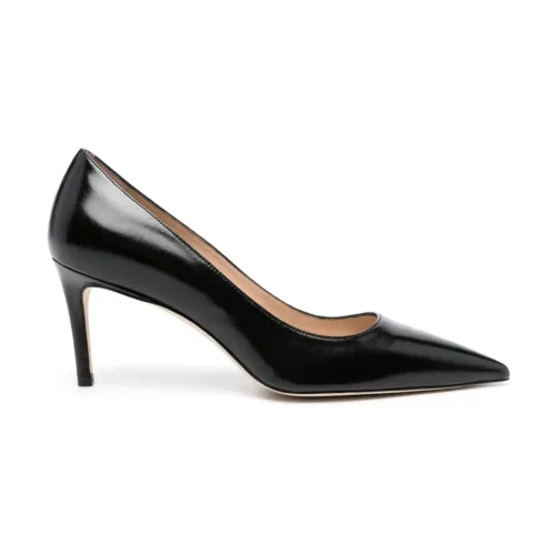 Stuart Weitzman , Black Heeled Shoes sg188 ,Black female, Sizes: