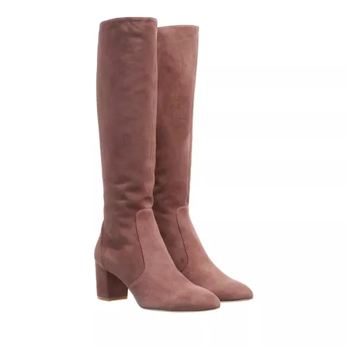Stuart Weitzman Boots & Ankle Boots - Yuliana 60 Knee-High Zip Boot - brown - Boots & Ankle Boots for ladies