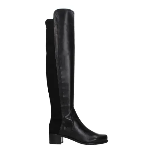 Stuart Weitzman , Reserved Leather Knee-High Boots ,Black female, Sizes: