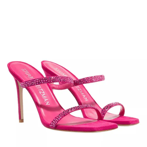 Stuart Weitzman Sandals - Aleena Royale 100 Slide - pink - Sandals for ladies