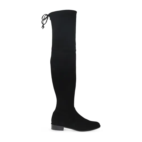 Stuart Weitzman , Upgrade Your Fashion Game with These Black Over-Knee Boots ,Black female, Sizes: