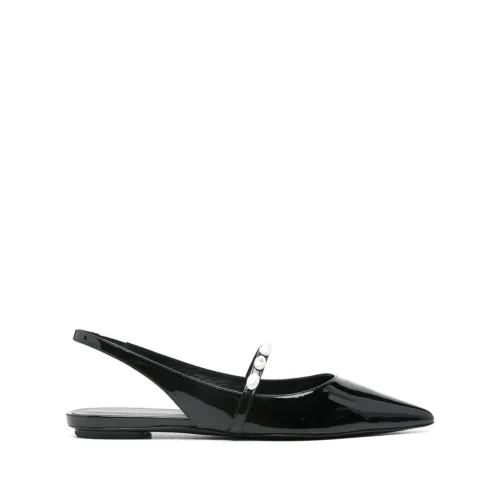 Stuart Weitzman , Womens Shoes Sandals Black Ss24 ,Black female, Sizes: