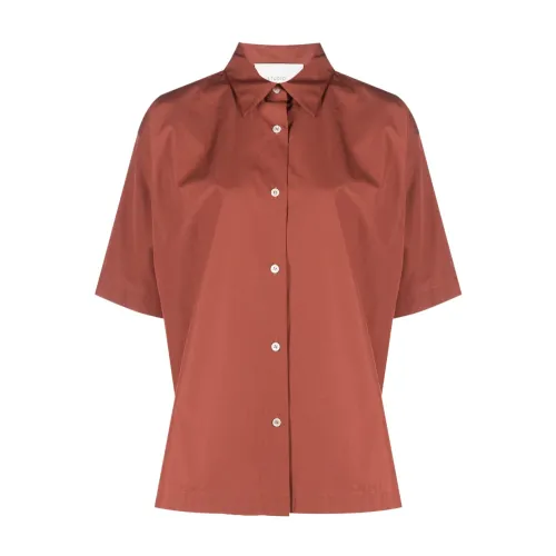 Studio Nicholson , Boxy Shirt ,Orange female, Sizes: