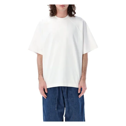 Studio Nicholson , Mens Clothing T-Shirts Polos White Ss24 ,White male, Sizes: