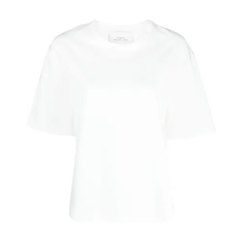 Studio Nicholson , Studio Nicholson T-shirts and Polos White ,White female, Sizes: