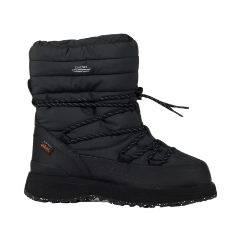 Suicoke , Bower Evab Hi-Lace Winter Boots ,Black female, Sizes: