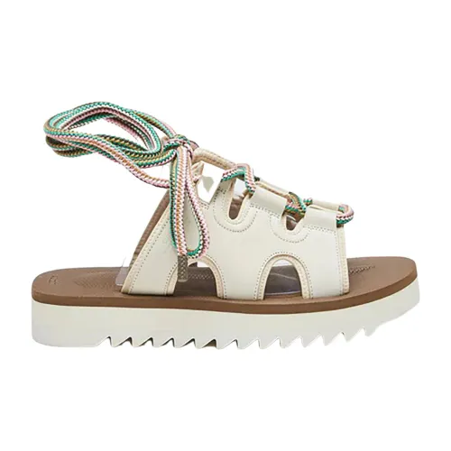 Suicoke , Flat Sandals ,White female, Sizes: