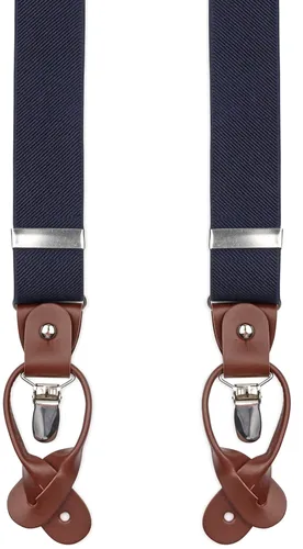Suitable Luxe Suspenders Navy Blue Dark Blue