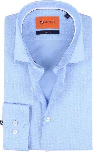 Suitable Shirt WS Dots Light blue Blue