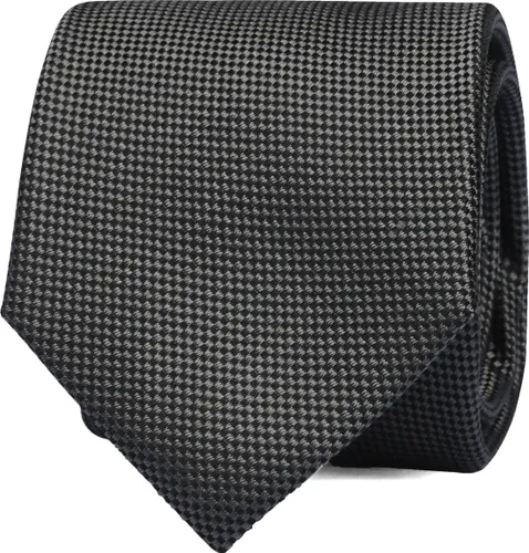Suitable Silk Tie Anthracite Dark Grey Grey
