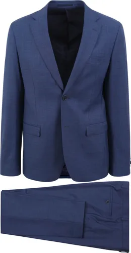 Suitable Strato Toulon Suit Wool Mid Blue Dark Blue