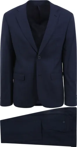 Suitable Strato Toulon Suit Wool Navy Blue Dark Blue