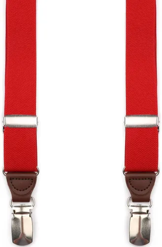 Suitable Suspenders Red