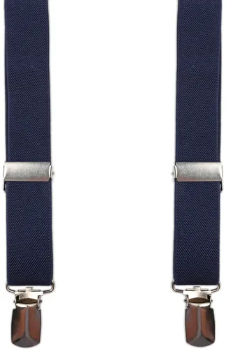 Suitable Suspenders X-Model Navy Blue Dark Blue
