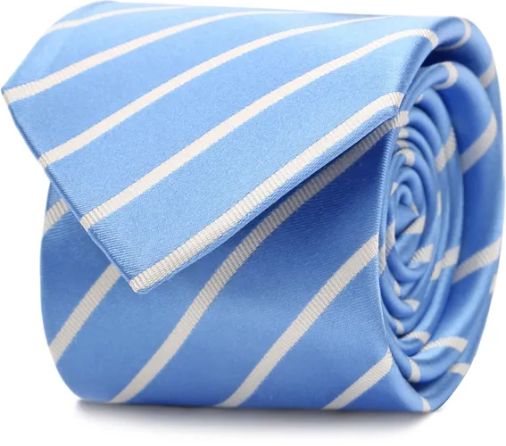 Suitable Tie Silk Stripe Blue