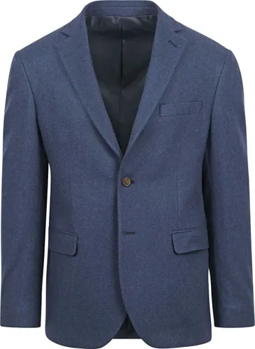 Suitable Tweed Blazer Mid Blue