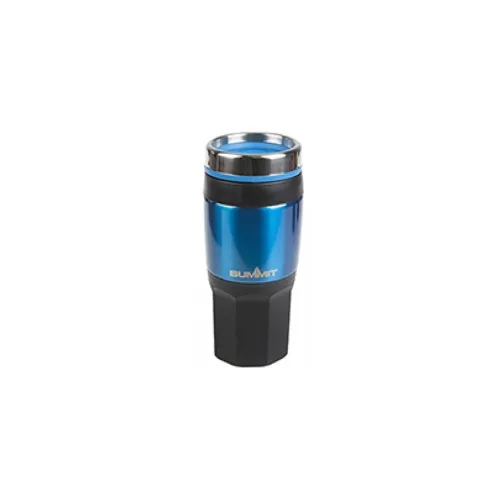 Summit 14oz/400ml Insulated Drinks Mug with Grip: Blue Colour: Blue