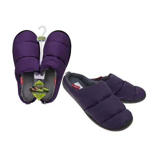 Summit Water Resistant Slippers / Mules: Purple: XS