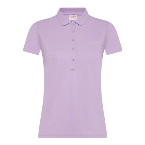 Sun68 , Polo Shirts ,Purple female, Sizes: